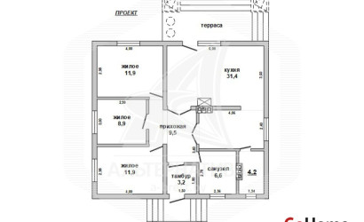 Купить дом, Рудка, Хмелевский с/с, 21.35 соток. Фото 11