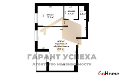 Купить 2-комнатную квартиру, Брест, ул. Октябрьской революции, д. . Фото 20