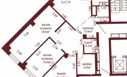 Купить 4-комнатную квартиру, Гродно, Воинов-Интернационалистов, 12. Фото 10