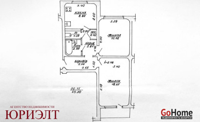 Купить 2-комнатную квартиру, Витебск, Чапаева, 38/1. Фото 17