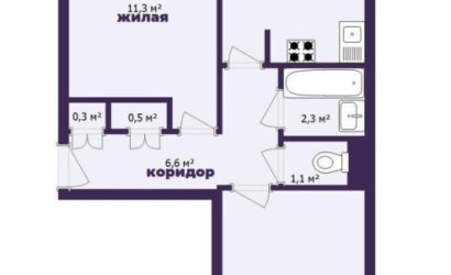 Купить 2-комнатную квартиру, Слуцк, Социалистическая ул., 152. Фото 24