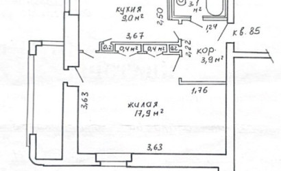 Купить 1-комнатную квартиру, Минск, Шугаева ул., 11 (Первомайский район). Фото 17
