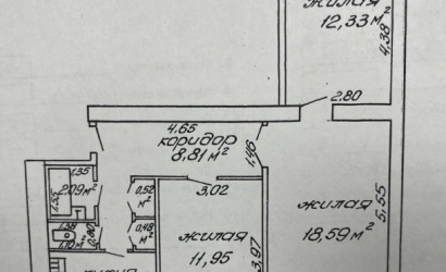 Купить 3-комнатную квартиру, Гомель, ул. Малайчука, д. 29. Фото 13