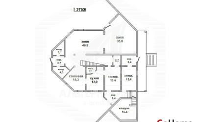 Купить дом, Костычи, Клейниковский с/с, 25 соток. Фото 39