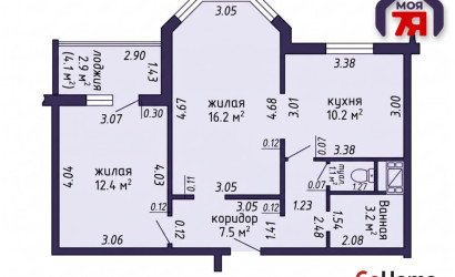 Купить 2-комнатную квартиру, Минск, Лукьяновича ул., 4 (Советский район). Фото 35