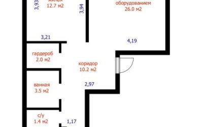 Купить 3-комнатную квартиру, Минск, Дзержинского просп., 94(Московский район). Фото 49
