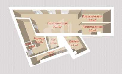 Продажа помещения, Минск, Гая ул., 4/1,  64 кв.м.. Фото 16