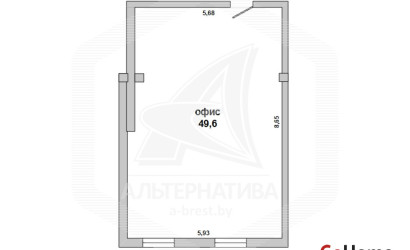 Аренда офиса, Брест, Центр,  49.6 кв.м.. Фото 1