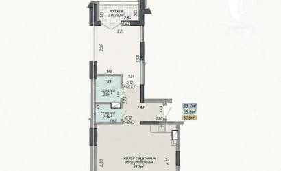 Купить 3-комнатную квартиру, Минск, Михаила Савицкого, 1(Октябрьский район). Фото 15