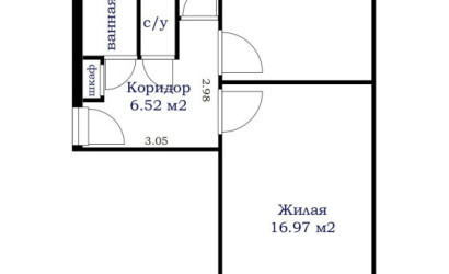Купить 2-комнатную квартиру, Минск, ул. Воронянского, д. 52 (Октябрьский район). Фото 3