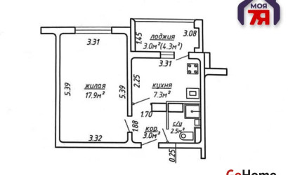 Купить 1-комнатную квартиру, Минск, Игнатовского ул., 12 (Фрунзенский район). Фото 25