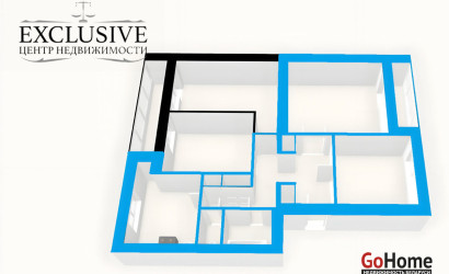 Купить 2-комнатную квартиру, Моторово, Полевая ул., 15. Фото 15