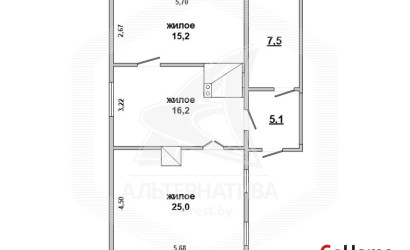 Купить дом, Дягли, Ракитницкий с/с, 9.65 соток. Фото 16