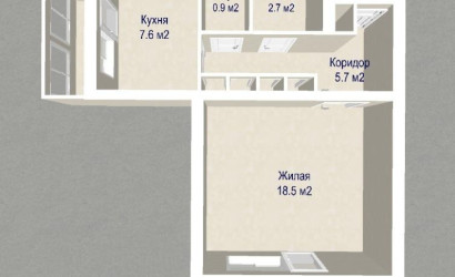 Купить 1-комнатную квартиру, Минск, Варвашени ул., 13/1 (Заводской район). Фото 9