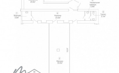 Аренда торгового помещения, Минск, Притыцкого ул., 8,  61.4 кв.м.. Фото 9