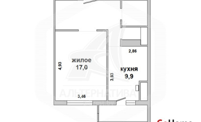 Купить 1-комнатную квартиру, Брест, Дубровка, ул. Дубровская. Фото 1