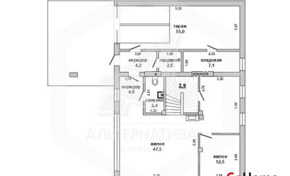 Купить дом, Волки, Мухавецкий с/с, 25 соток. Фото 42