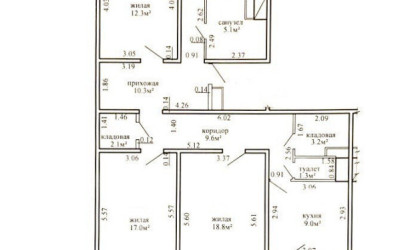 Купить 4-комнатную квартиру, Минск, Оловникова ул., 14 (Ленинский район). Фото 46