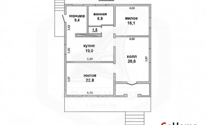 Купить дом, Жабинка, г. Жабинка, 15 соток. Фото 20