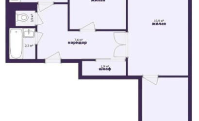 Купить 3-комнатную квартиру, Солигорск, Парковая ул., 22. Фото 18