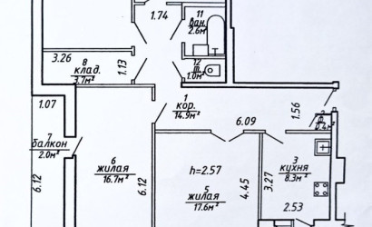 Купить комнату, Витебск, Победы, 6/2. Фото 4
