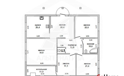 Купить дом, Непли, Клейниковский с/с, 23.84 соток. Фото 42