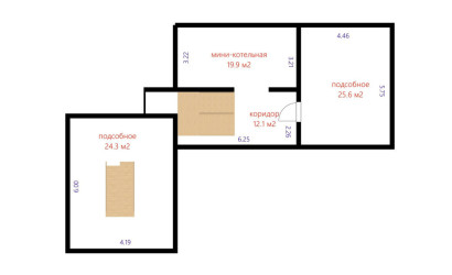 Купить коттедж, Лошаны, Луговая ул., 14.49 соток. Фото 13