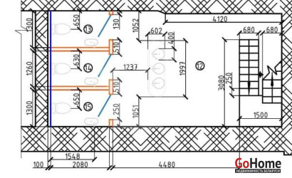 Аренда помещения, Минск, Маркса ул., 25,  129.2 кв.м.. Фото 4