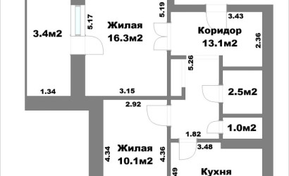 Купить 2-комнатную квартиру, Минск, Геологическая ул., 133 (Партизанский район). Фото 11