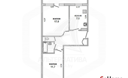 Купить 2-комнатную квартиру, Дивин, , . Фото 1