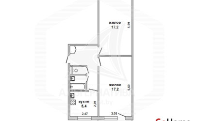Купить 2-комнатную квартиру, Брест, Восток, ул. Московская. Фото 16