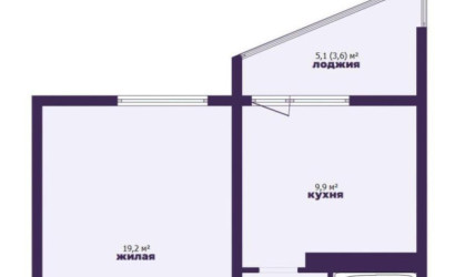 Купить 1-комнатную квартиру, Минск, Полевая ул., 12 (Ленинский район). Фото 21