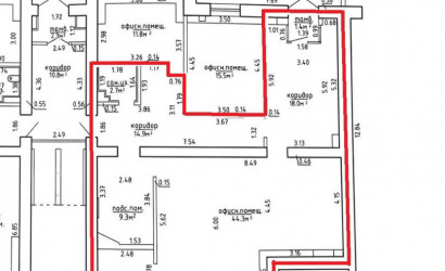 Аренда торгового помещения, Боровляны, 40 лет Победы, 34,  93 кв.м.. Фото 14
