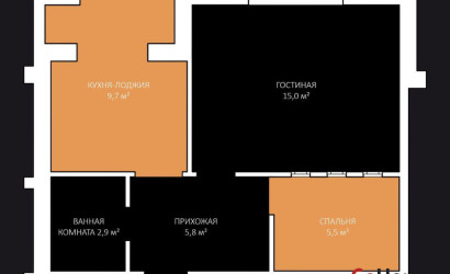 Купить 2-комнатную квартиру, Брест, Лейтенанта Рябцева ул., 106. Фото 6