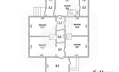 Купить дом, Брест, Дубровка, 6.96 соток. Фото 29