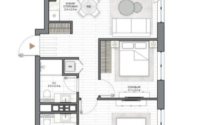 Купить 3-комнатную квартиру, Минск, Виталия Цвирко ул., 65 (Советский район). Фото 24