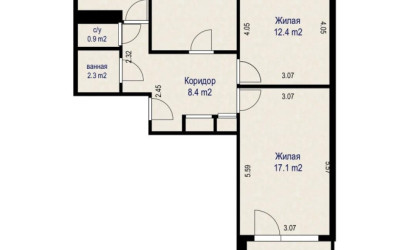 Купить 3-комнатную квартиру, Минск, Якубовского ул., 48/1 (Фрунзенский район). Фото 20
