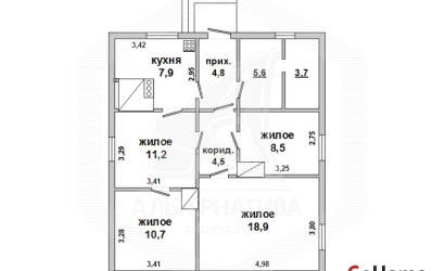 Купить дом, Жабинка, г. Жабинка, 15.69 соток. Фото 12