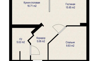 Купить 2-комнатную квартиру, Минск, Слободская ул., 125(Московский район). Фото 47