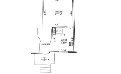 Купить 1-комнатную квартиру, Гродно, Портовая. Фото 13
