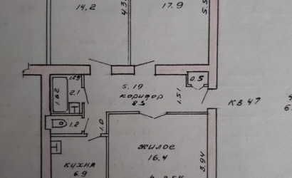 Купить 3-комнатную квартиру, Полоцк, Коммунистическая ул 28. Фото 2