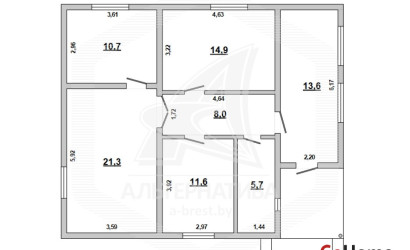 Купить дом, Брест, Мухавецкий с/с, 6.74 соток. Фото 34