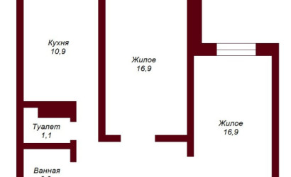 Купить 2-комнатную квартиру, Брест, ул. Адамковская, д. . Фото 10