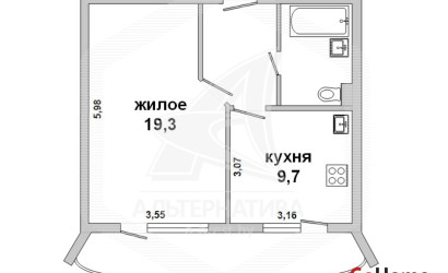 Купить 1-комнатную квартиру, Брест, Заводская, ул. Янки Купалы. Фото 16