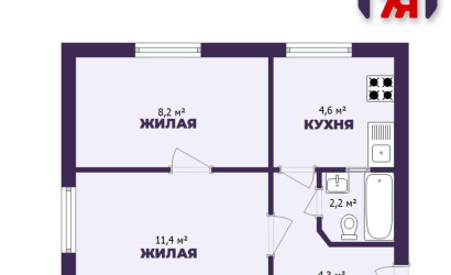 Купить 2-комнатную квартиру, Минск, Люксембург ул., 152 (Московский район). Фото 10