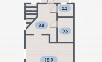 Купить дом в деревне, Приозерное, 5.25 соток. Фото 2