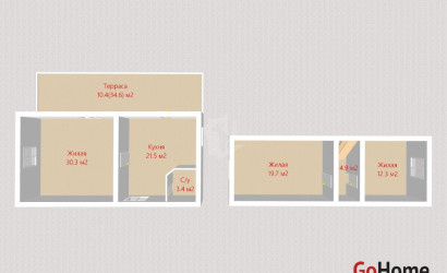 Купить дом в деревне, Кугони, 50 соток. Фото 8