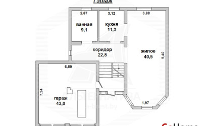 Купить дом, Брест, Граевка, 6.62 соток. Фото 42