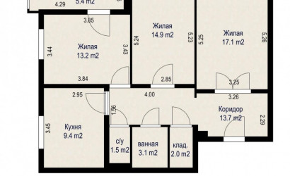 Купить 3-комнатную квартиру, Минск, Панченко ул., 10/а (Фрунзенский район). Фото 34