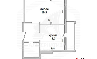 Купить 1-комнатную квартиру, Брест, Вулька, ул. Морозова. Фото 12